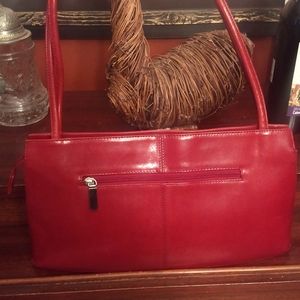 HOBO Red leather purse...